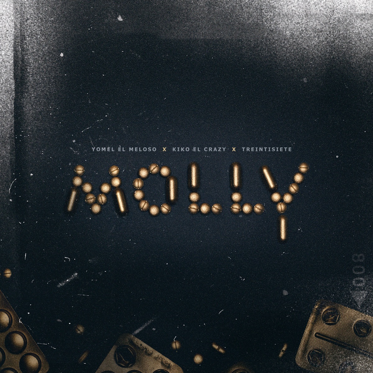 Molly - Single by Yomel El Meloso, Kiko El Crazy & Treintisiete album cover
