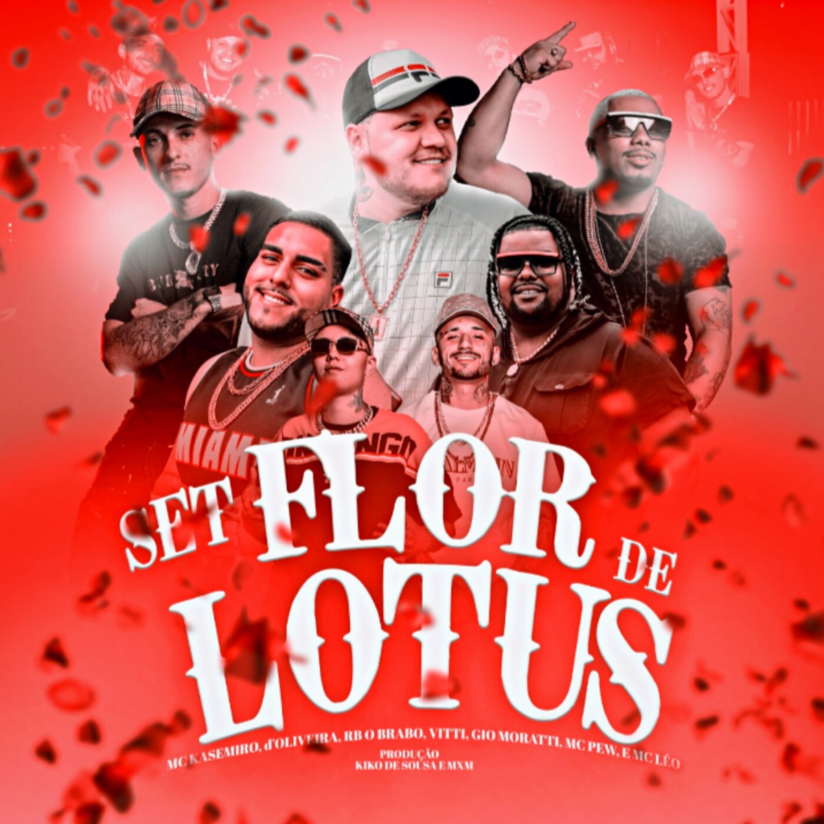 Set Flor de Lotus (feat. MC Kasemiro, d'Oliveira, RB O Brabo, Vitti, Gio Moratti, Mc Pew & Léo Picadilha) - Single by Kiko de Sousa & MxM album cover