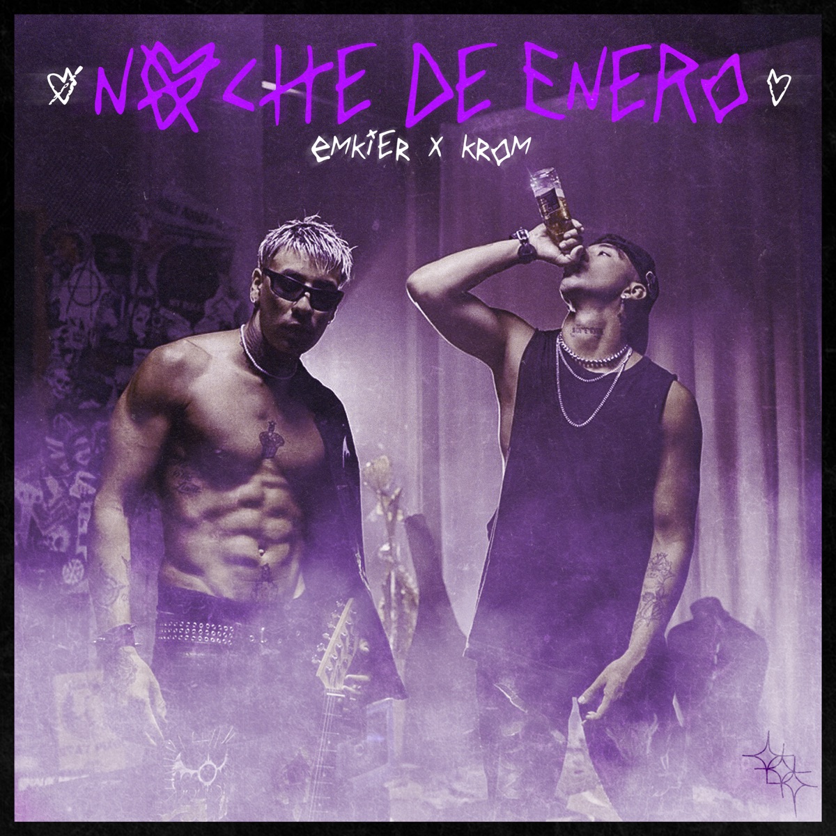 Noche De Enero - Single by Emkier & KROM album cover