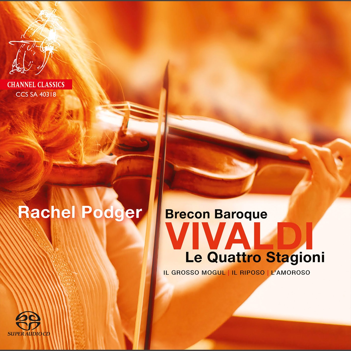 Vivaldi: Le Quattro Stagioni by Rachel Podger & Brecon Baroque album cover