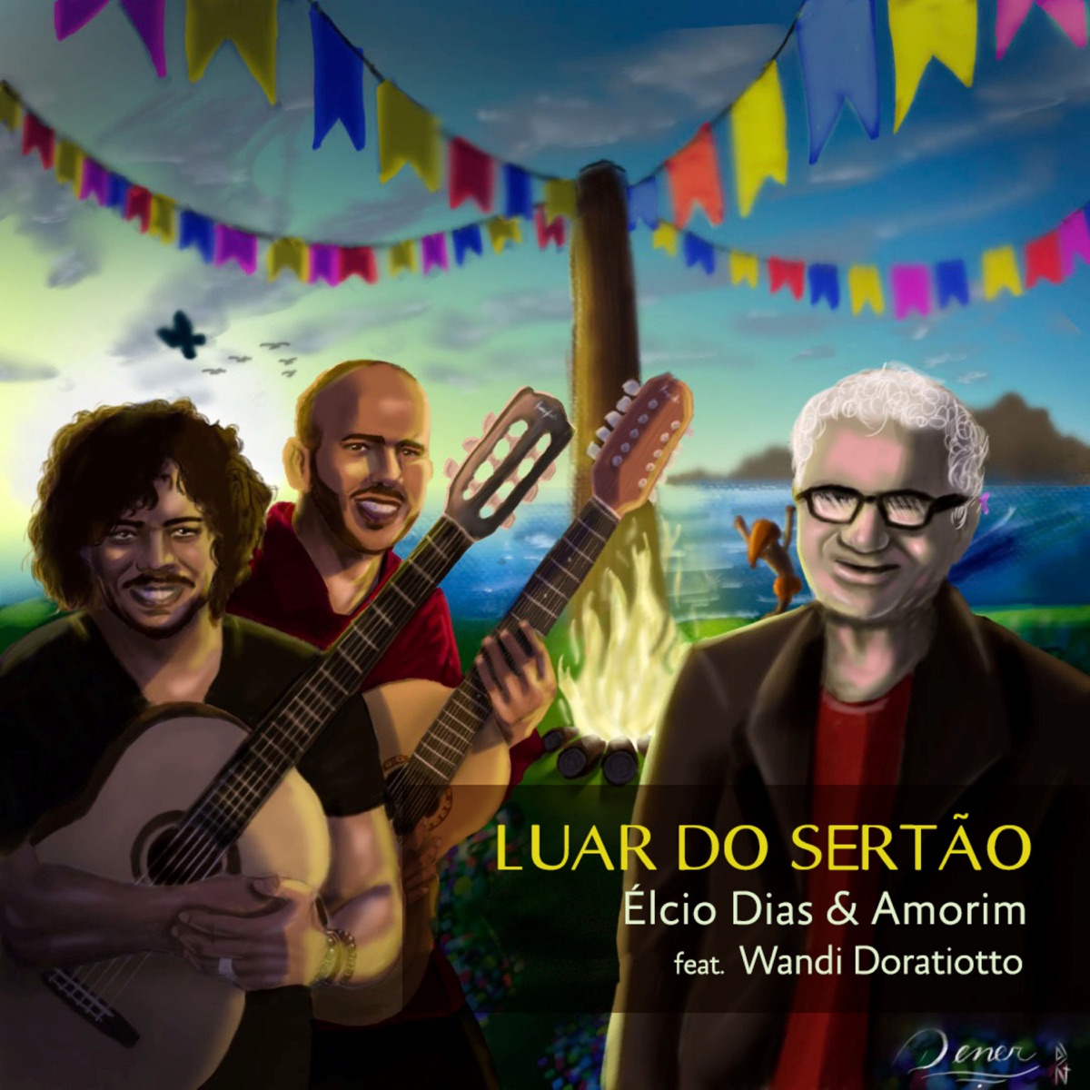 Luar do Sertão (feat. Wandi Doratiotto) - Single by Elcio Dias & Amorim album cover