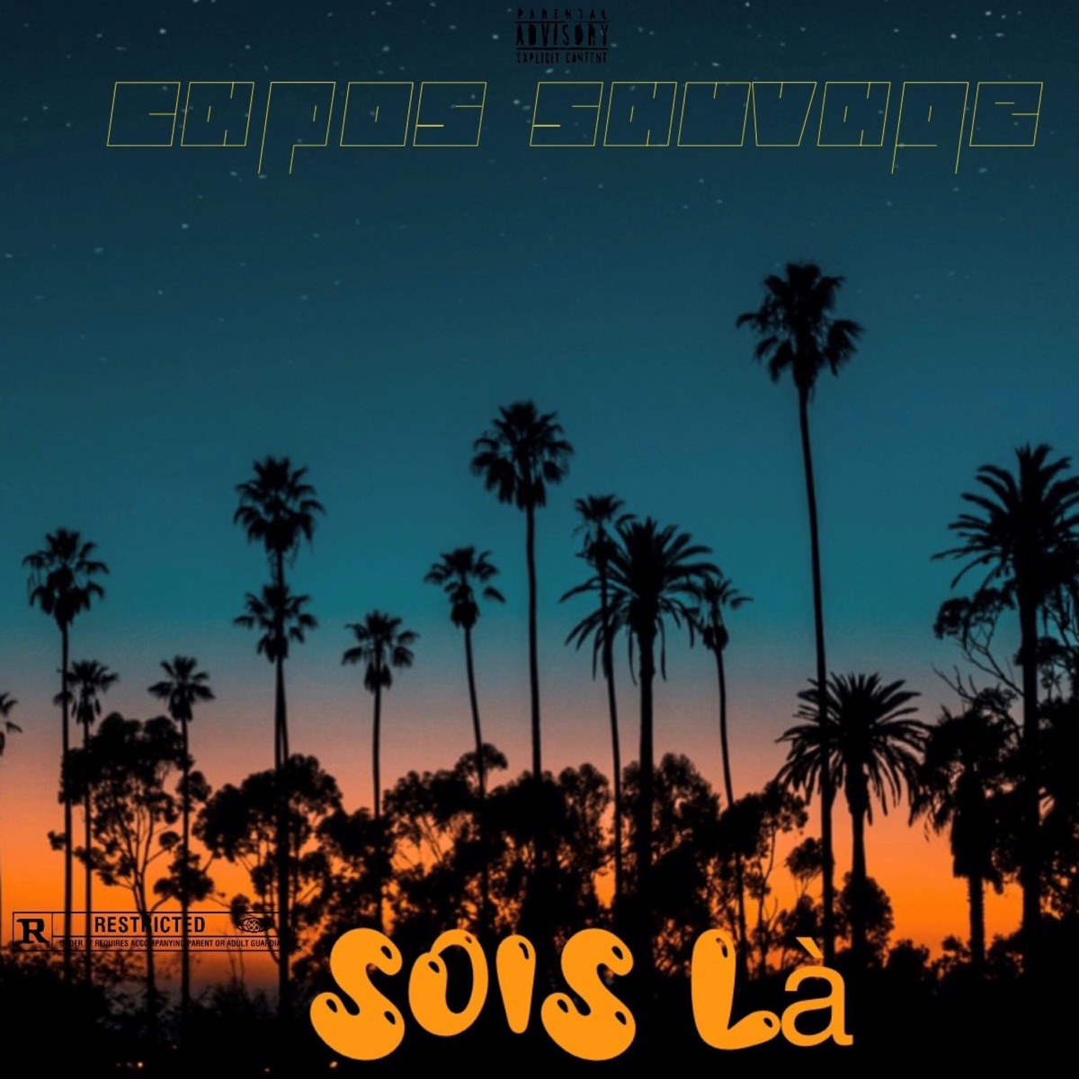 Sois là - Single by Capos Sauvage album cover