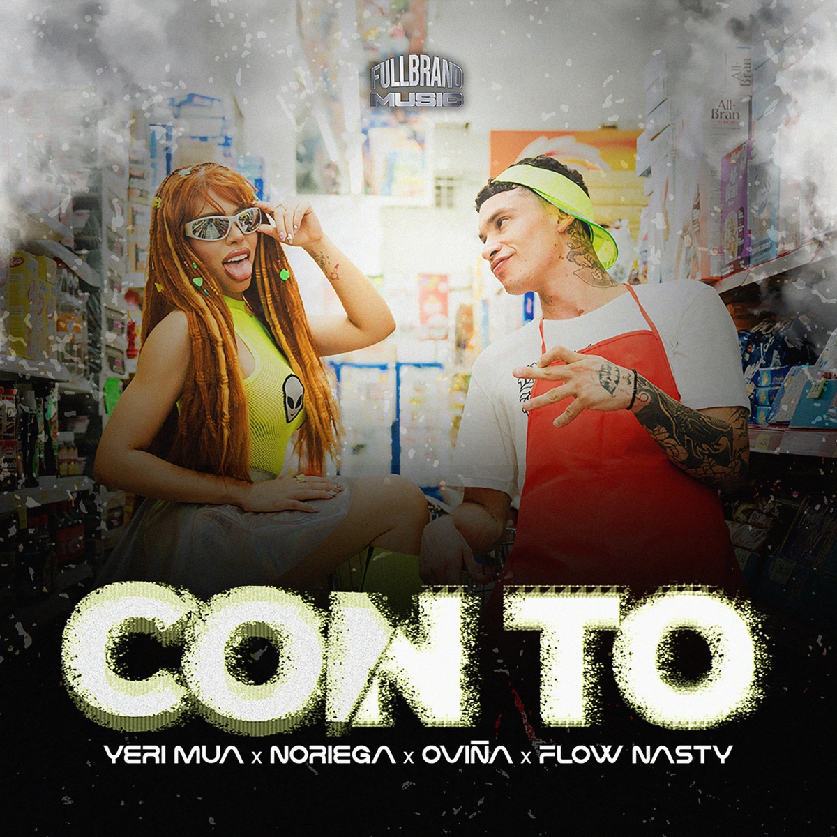Con To' - Single by Flow Nasty, Yeri Mua, Andre Noriega & Oviña album cover