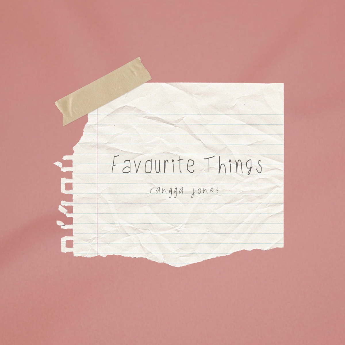 Favourite Things - Single by Rangga Jones album cover