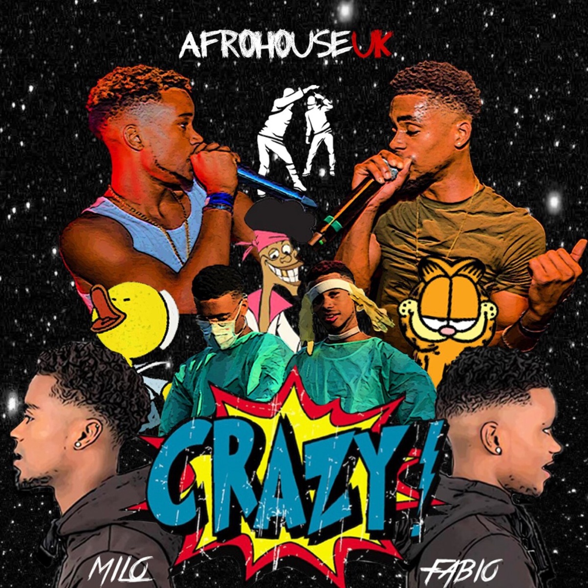 Crazy - EP by Milo & Fabio album cover