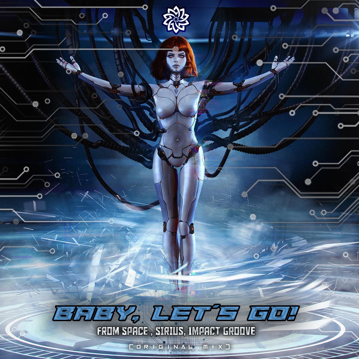 Baby, Let's Go! - Single by From Space, Sirius & Impact Groove album cover