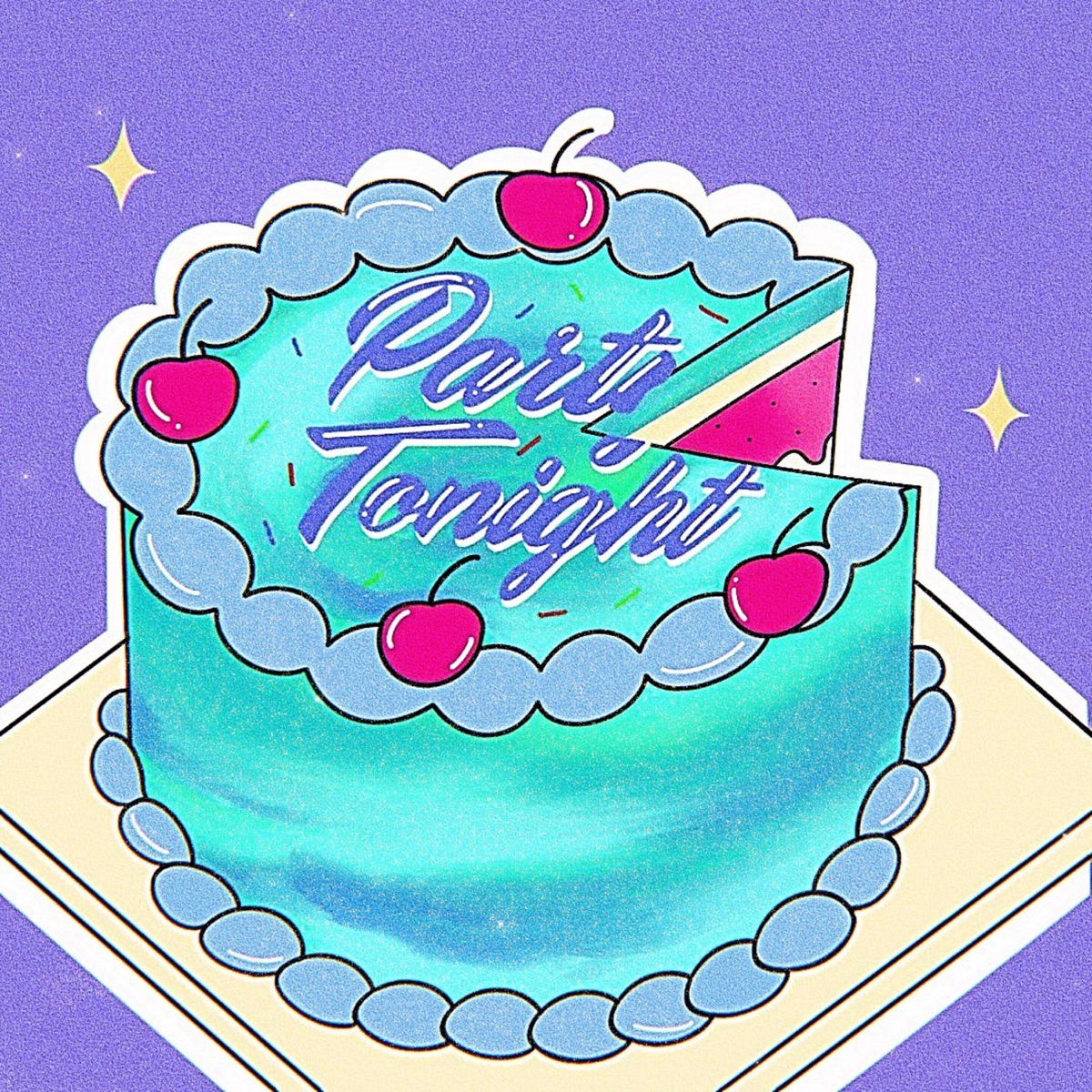 Party Tonight (Remix) - Single by Lydia Ganada & Aleebi album cover