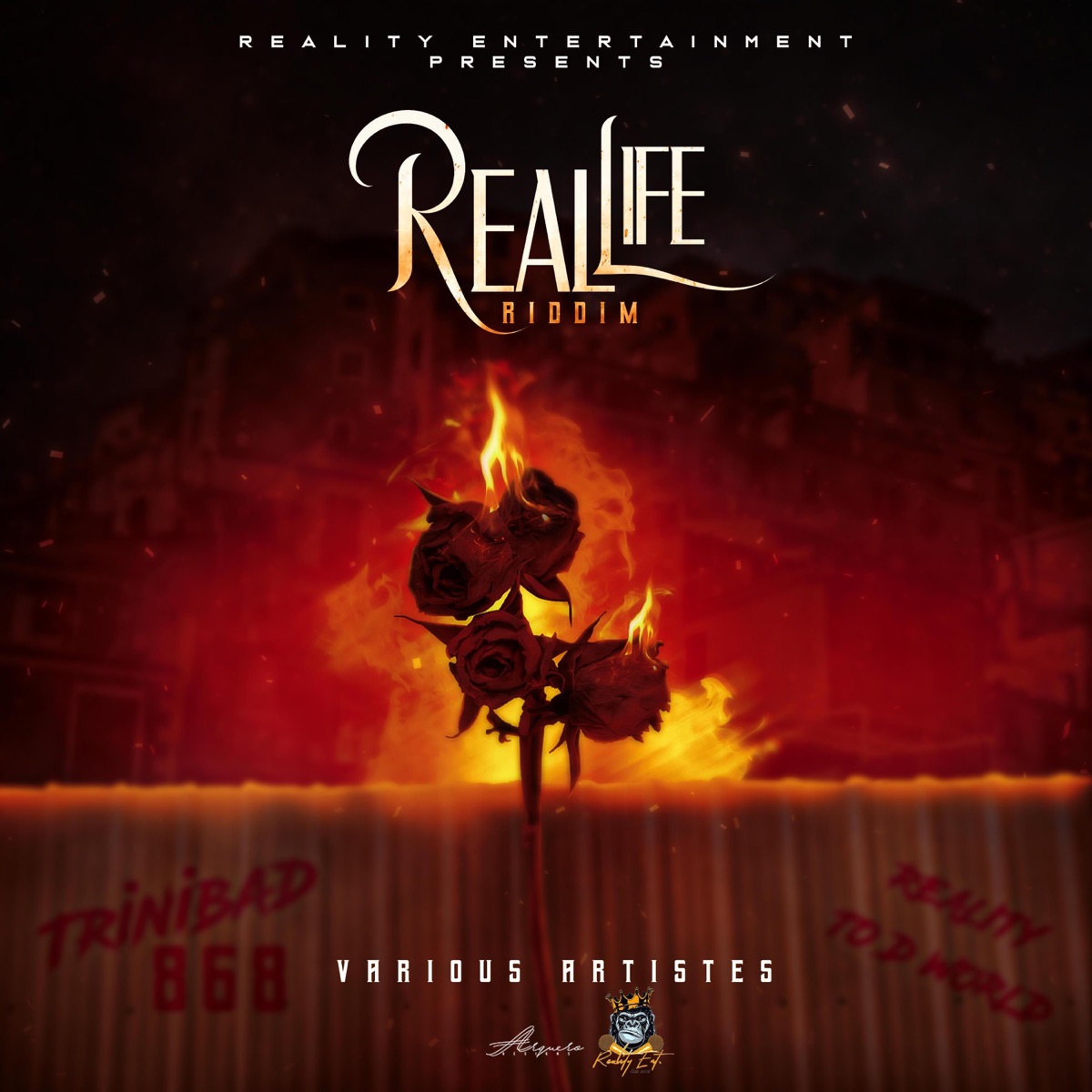 Flame (feat. Wing Man) - Single by Reality entertainment album cover