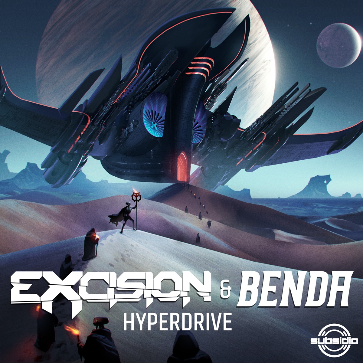 Hyperdrive - Single by Excision & Benda album cover