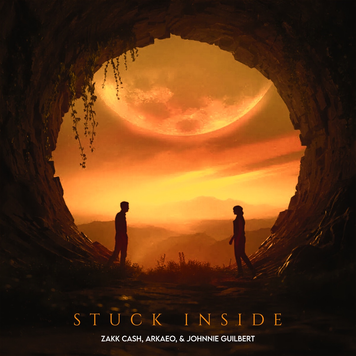 Stuck Inside (feat. Arkaeo & Johnnie Guilbert) - Single by Zakk Cash album cover
