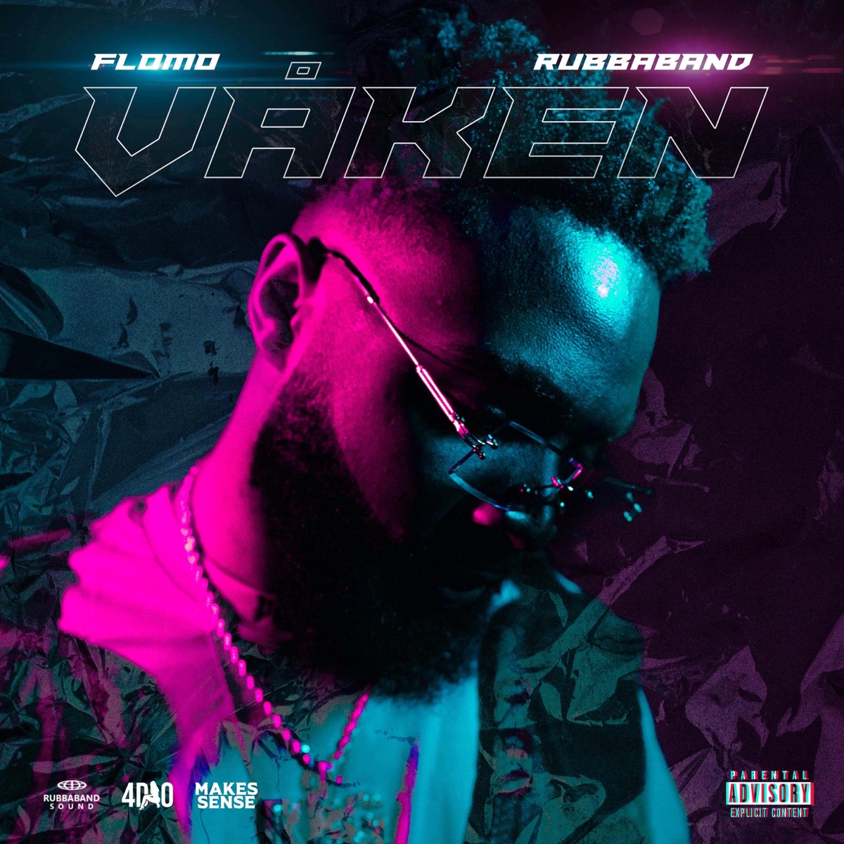 Våken - Single by Rubbaband & Flomo album cover