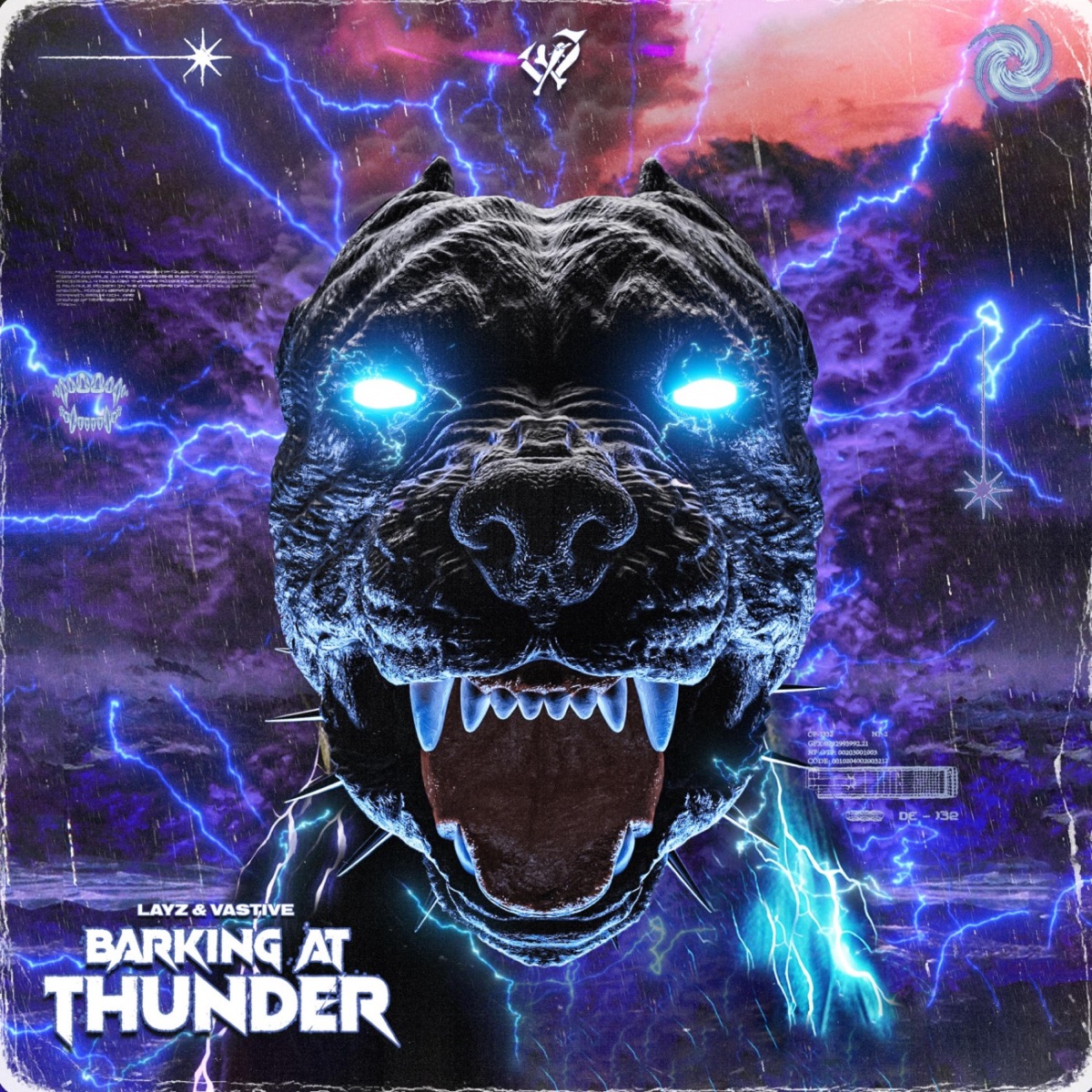 Barking at Thunder - Single by LAYZ & Vastive album cover