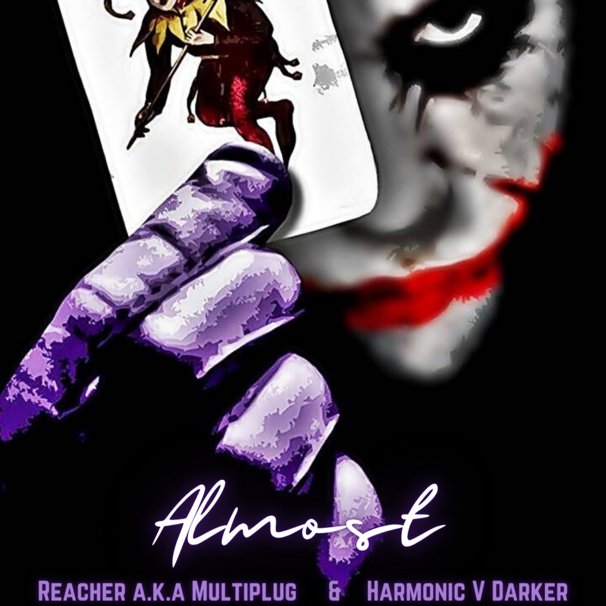 Almost (feat. Harmonic v Darker) - Single by Reacher a.k.a Multiplug album cover