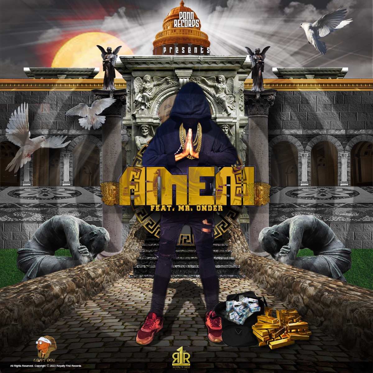 Ameni (feat. Mr Onder) - Single by EGYPT DON album cover