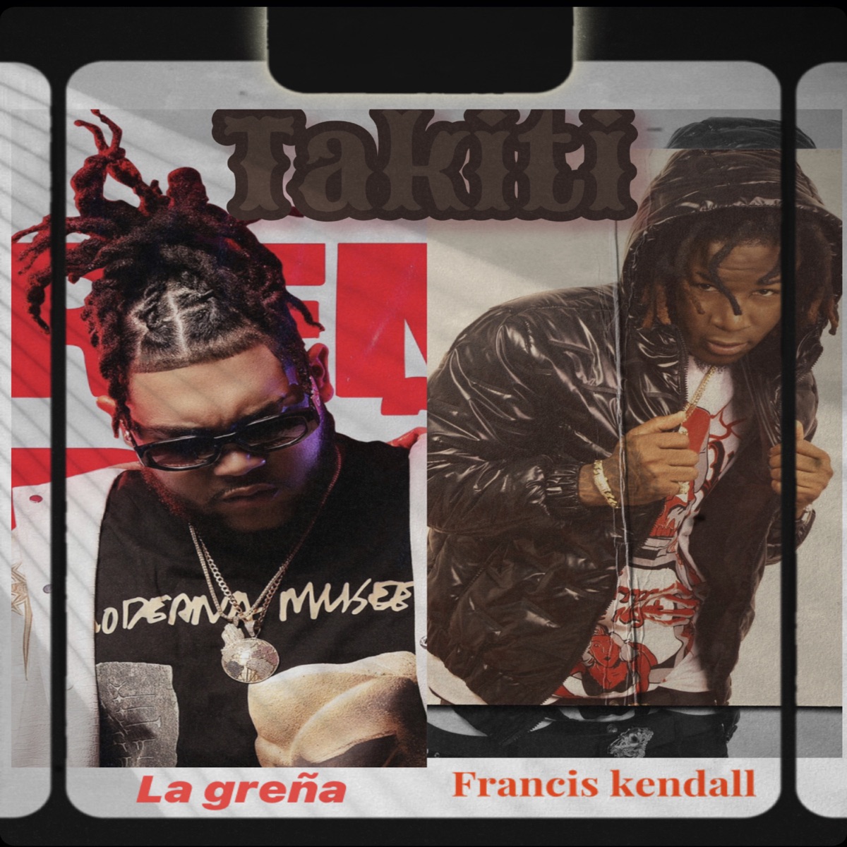Takiti ( Mi Glock ) - Single by Francis Kendall & La Greña album cover