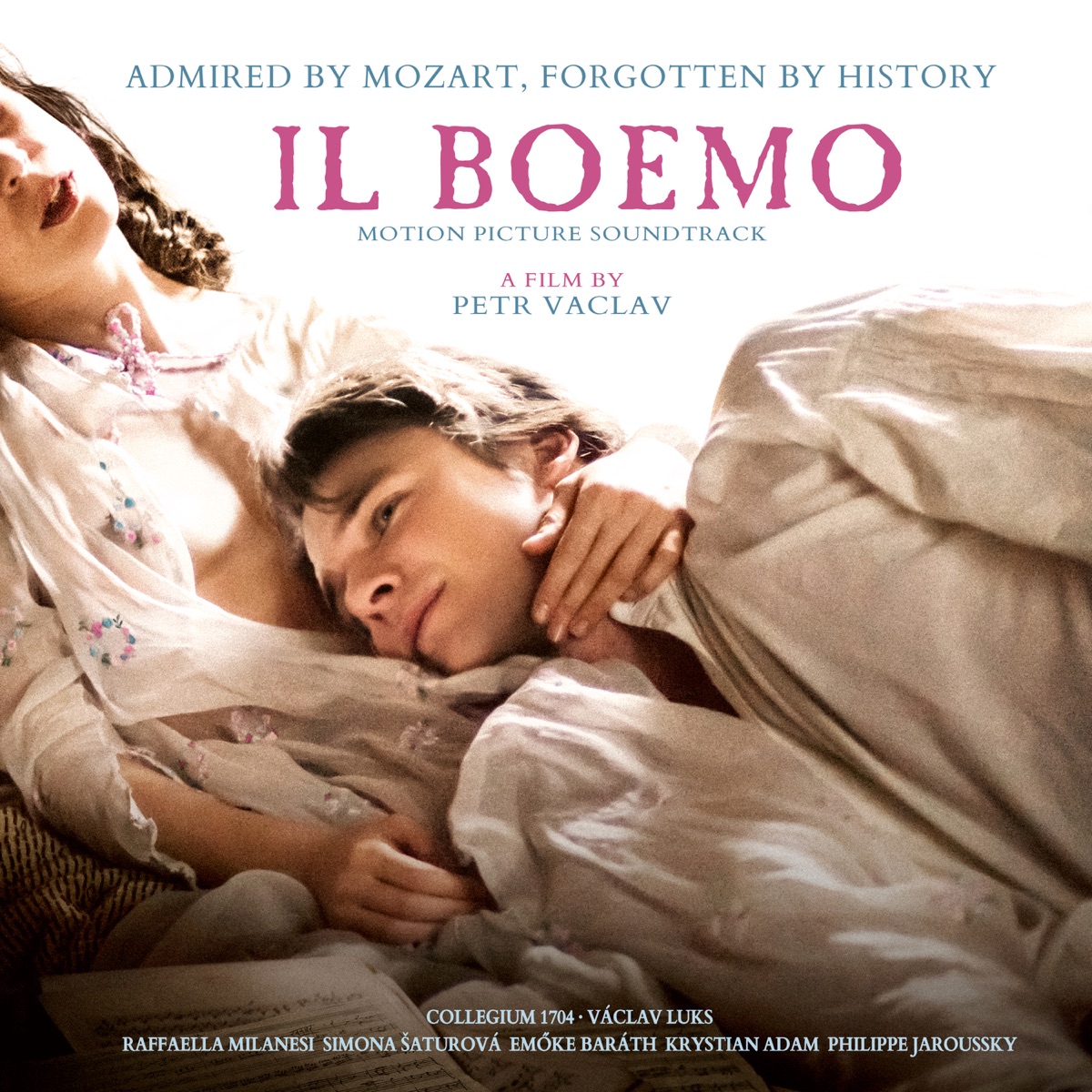 Il Boemo (Motion Picture Soundtrack) by Philippe Jaroussky, Emöke Baráth, Collegium 1704 & Václav Luks album cover