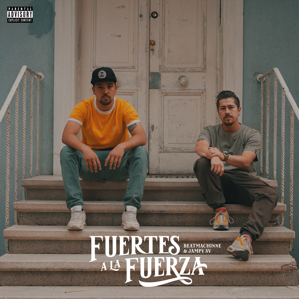 Fuertes a la Fuerza - EP by Beatmachinne & Jampy SV album cover