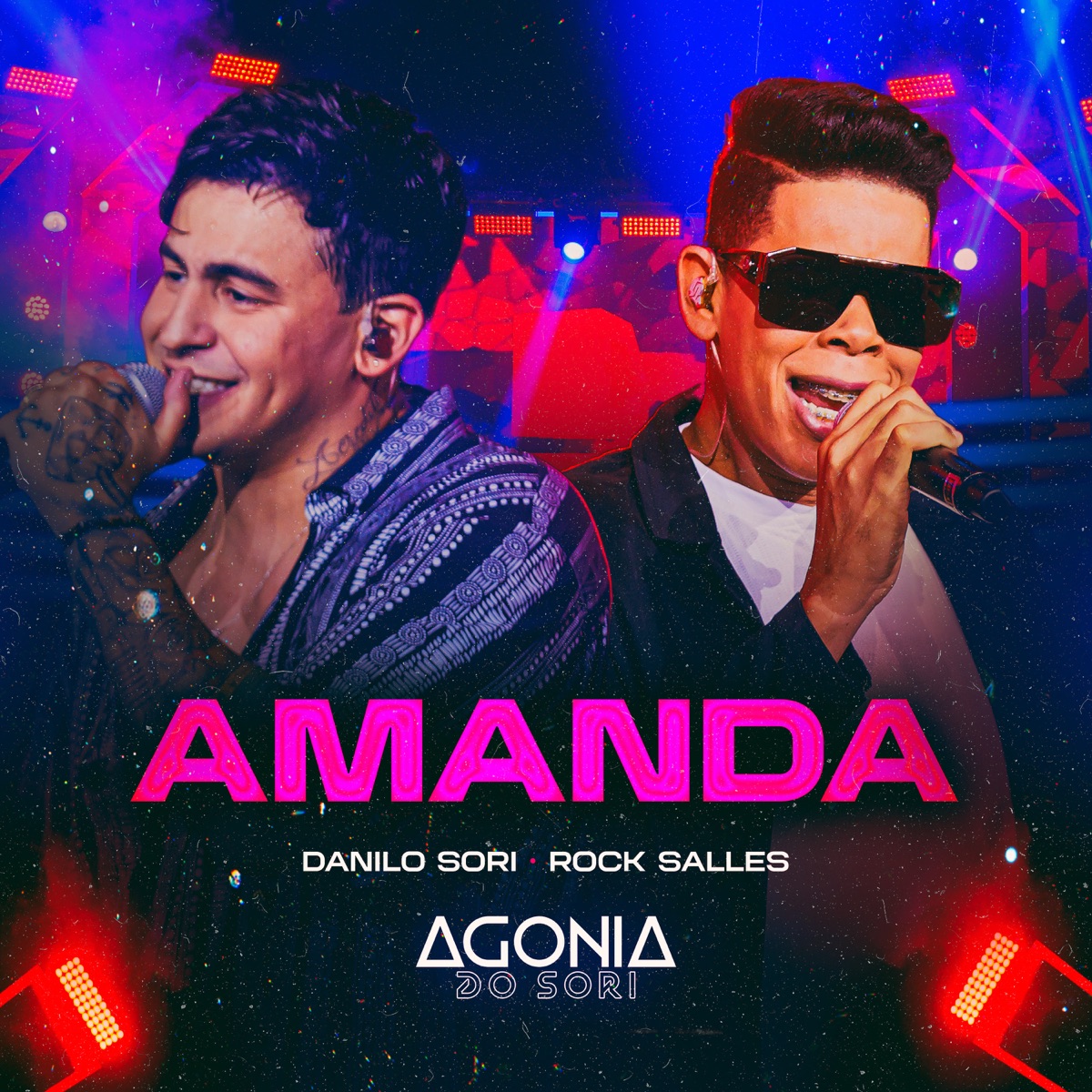 Amanda - Single by Danilo Sori & ROCK SALLES album cover