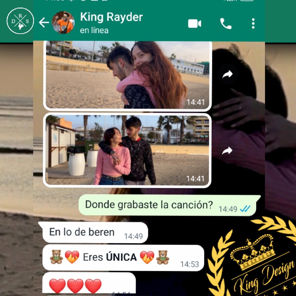 ÚNICA / Why So Serious? (feat. Beren) - Single by King Rayder album cover