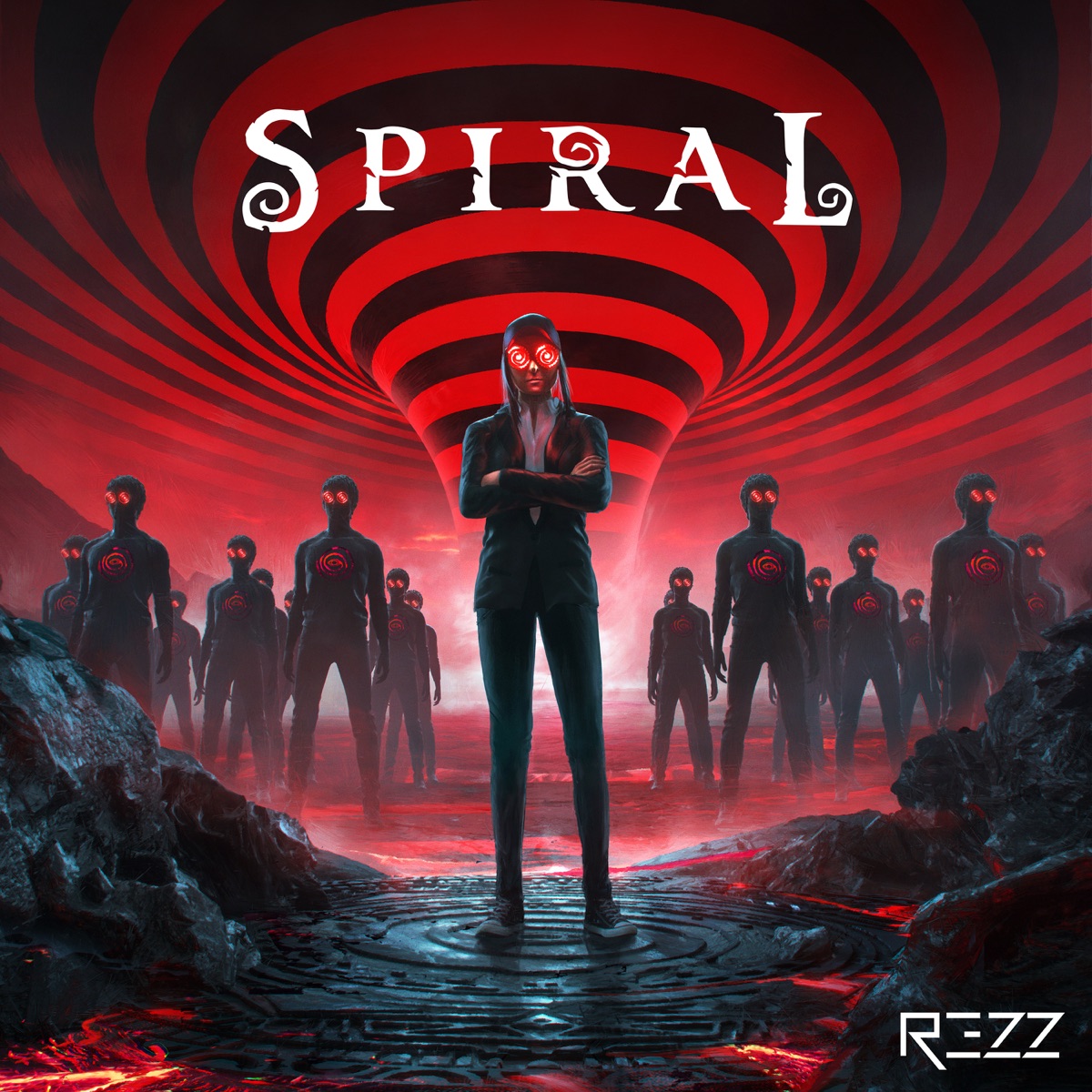 Spiral by Rezz album cover