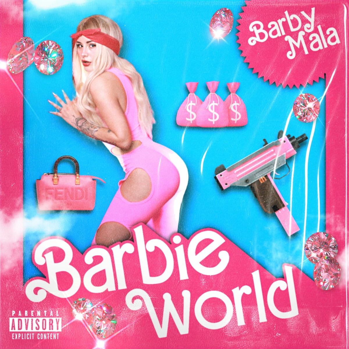 Barbie World - Single by BARBY MALA YM album cover
