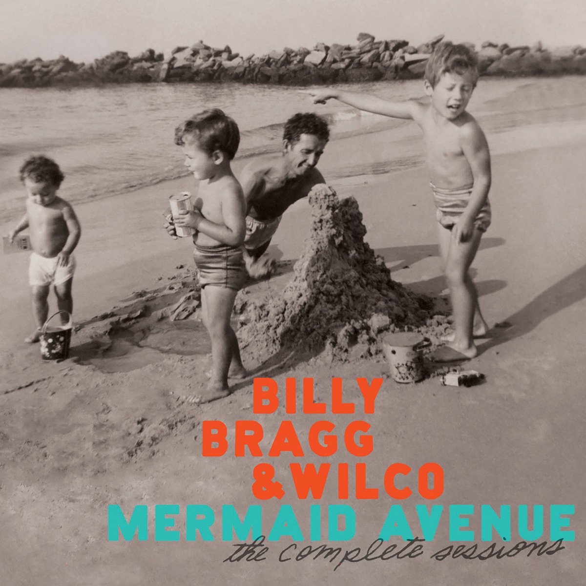 Mermaid Avenue: The Complete Sessions by Billy Bragg & Wilco album cover