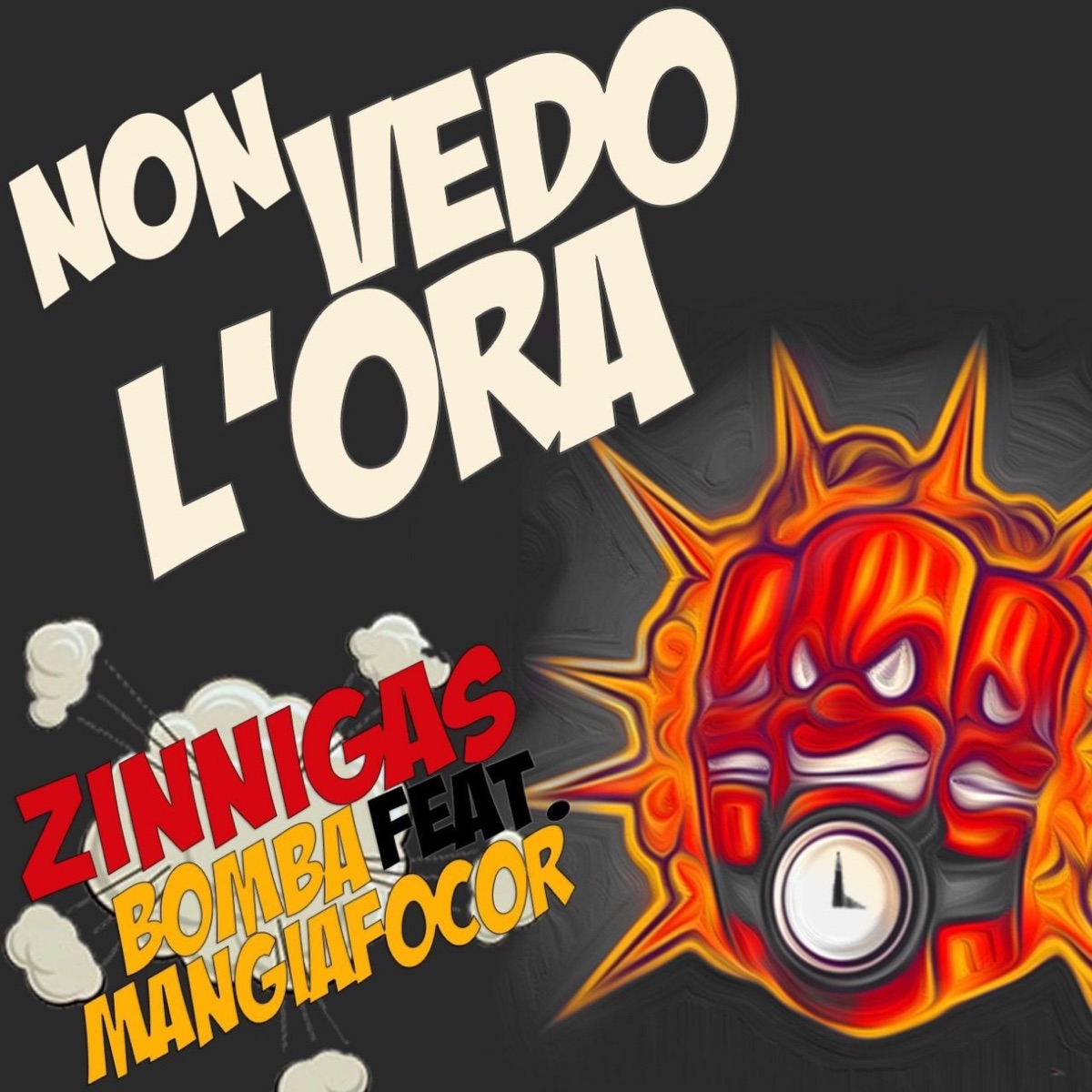 Non vedo l'ora (feat. MangiafoCor & Bombaonthebeat) - Single by Zinnigas album cover
