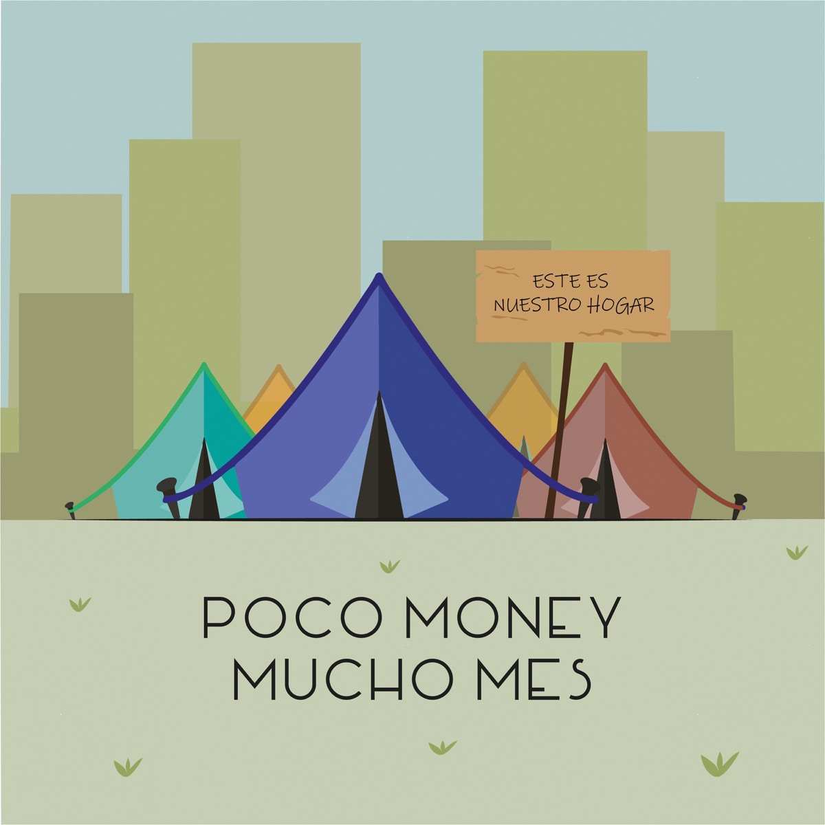 Poco Money Mucho Mes - Single by Chesare album cover