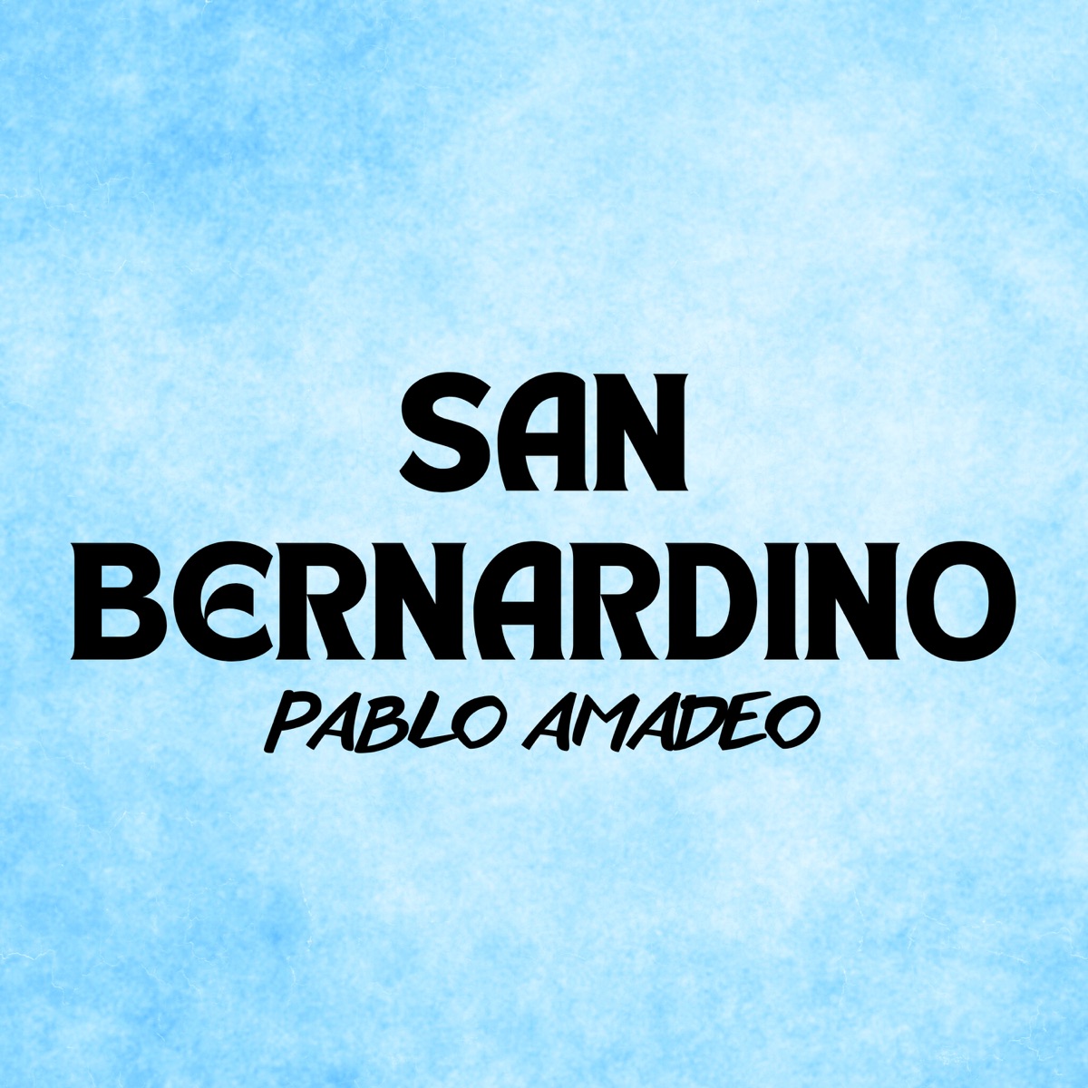 SAN BERNARDINO - Single by Pablo Amadeo album cover