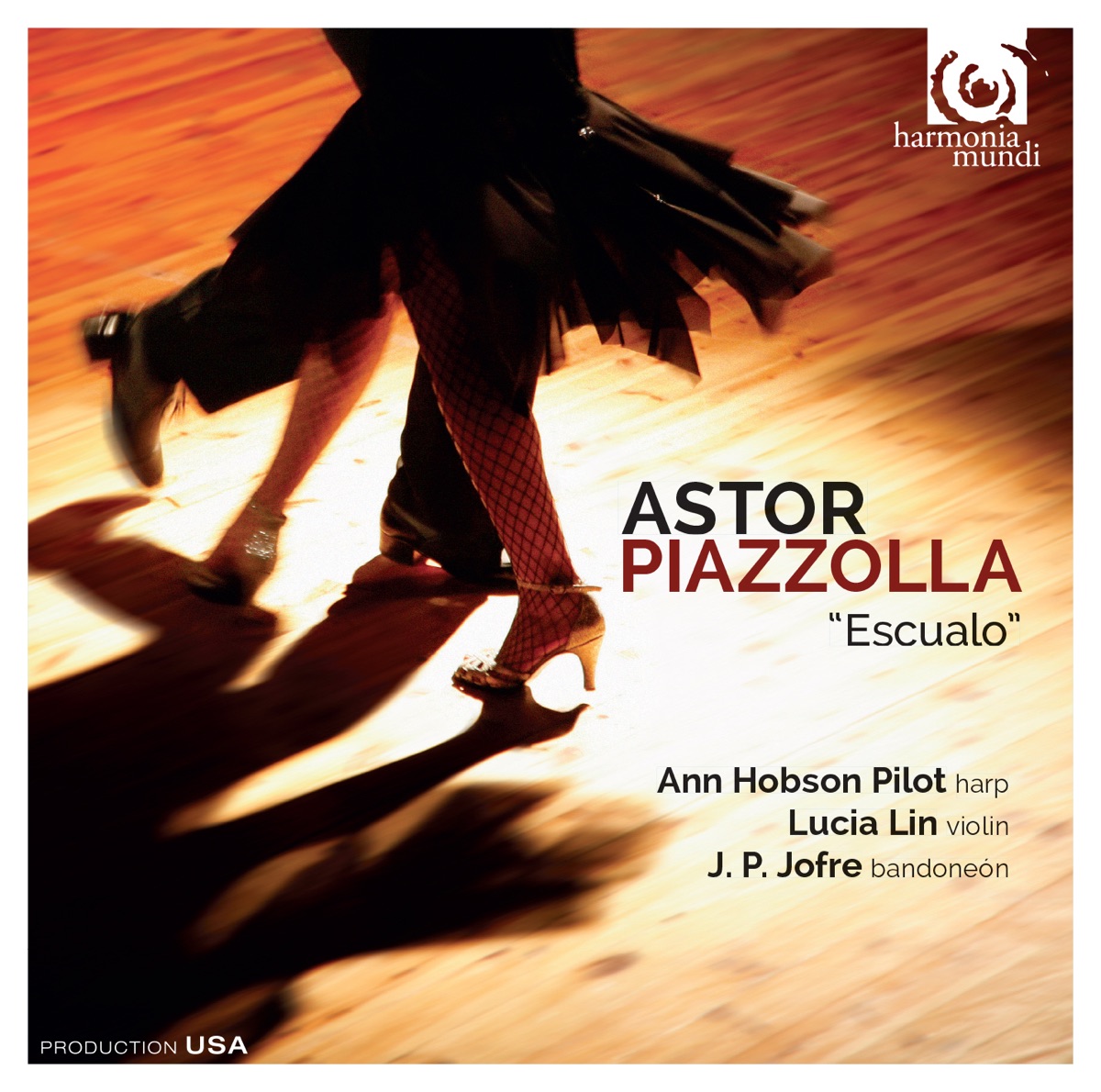 Piazzolla: Histoire du Tango; Escualo; Angel Suite by Ann Hobson Pilot, Lucia Lin & JP Jofre album cover