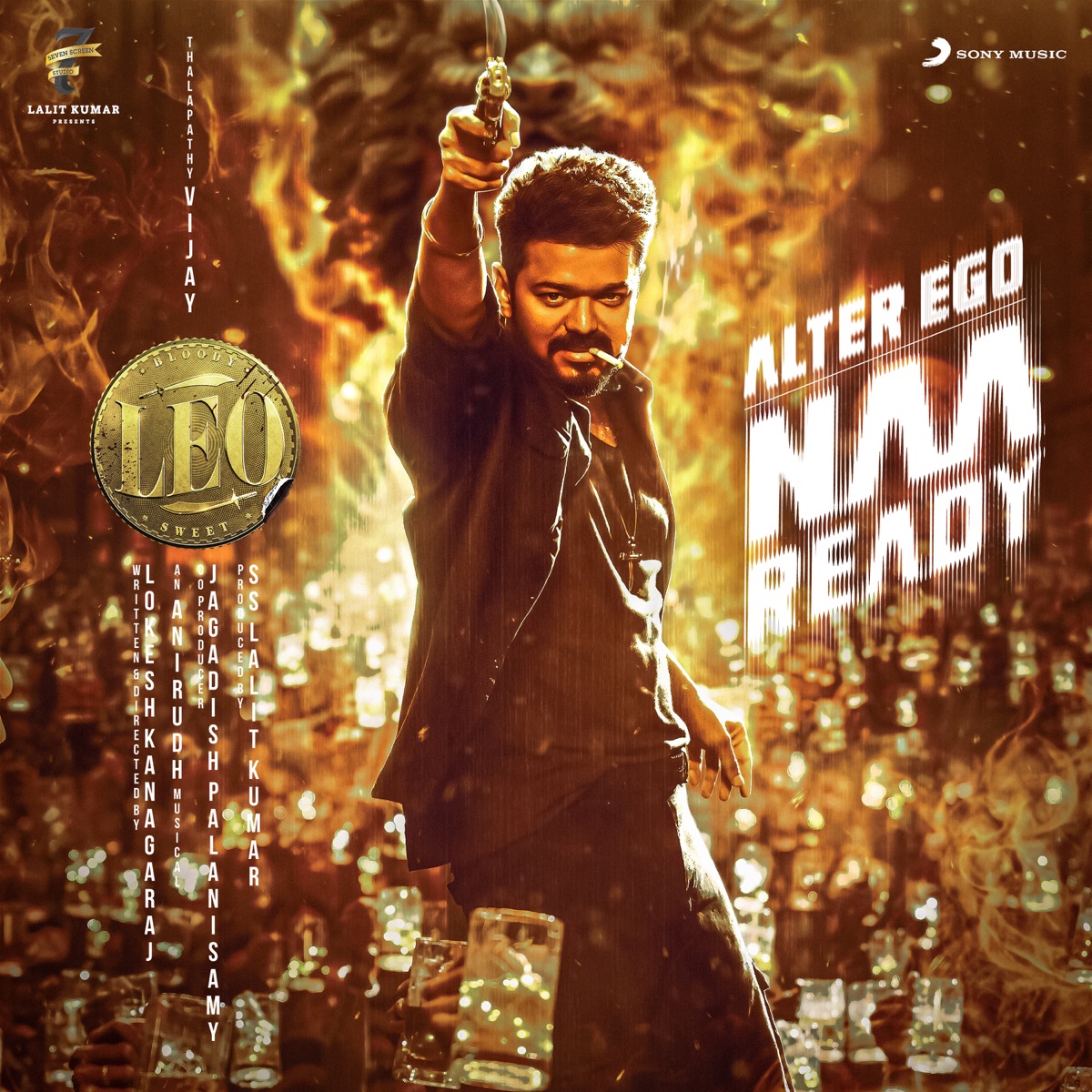 Naa Ready (From "Leo") - Single by Anirudh Ravichander, Vijay & Asal Kolaar album cover
