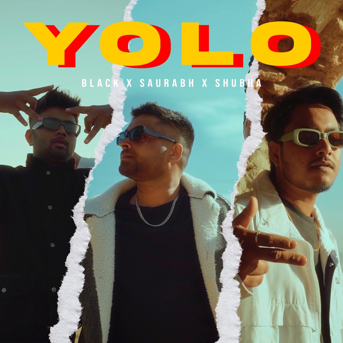 Yolo (feat. Black.. & Shubha) - Single by Saurabh Sharma album cover
