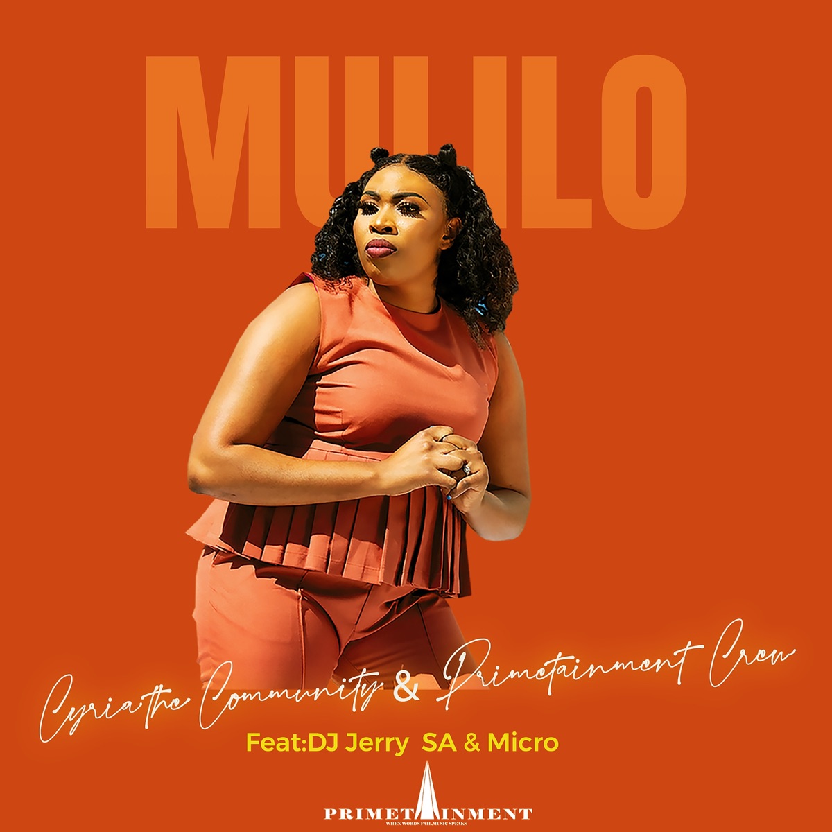 Mulilo - Single (feat. DJ Jerry SA & Micro) - Single by CYRIA THE COMMUNITY & Primetainment Crew album cover