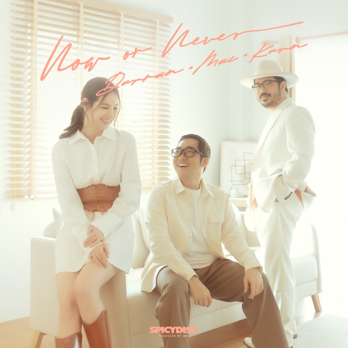 Now or Never - Single by Karn the Parkinson, Mai No One Else & Darran album cover