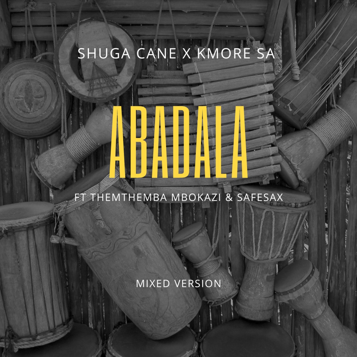 Abadala (feat. Themba Mbokazi & SafeSax) - Single by Shuga Cane & Kmore Sa album cover