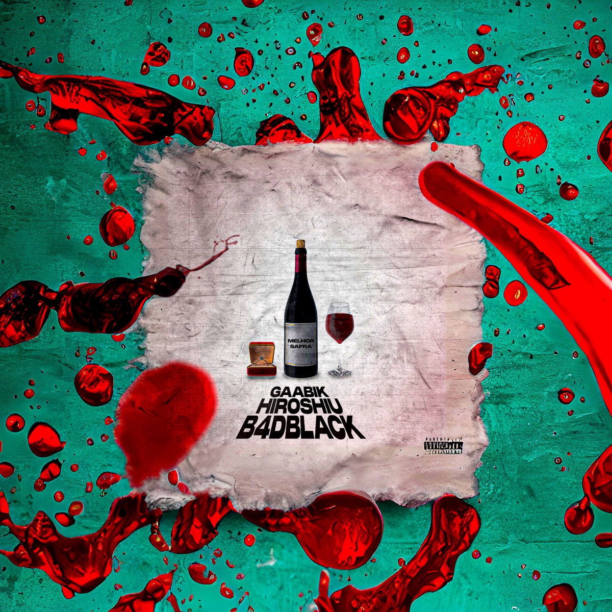 Melhor Safra - Single by Gaabik, Hiroshiu & B4DBLACK album cover