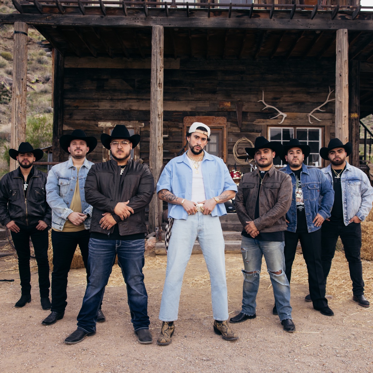 un x100to - Single by Grupo Frontera & Bad Bunny album cover