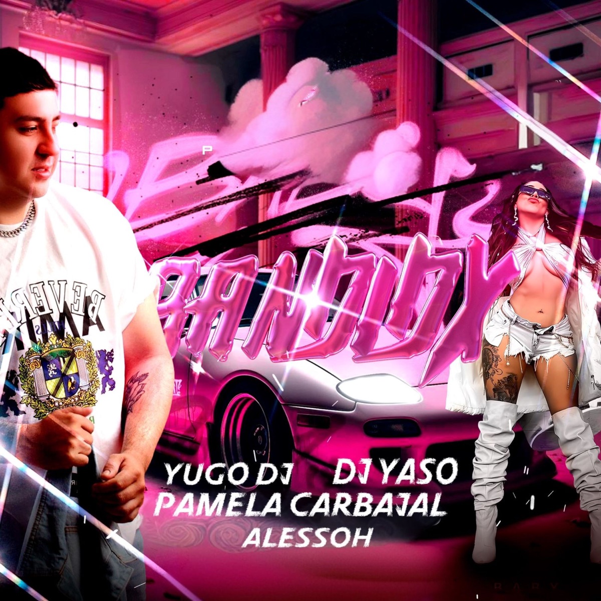 Bandidx - Single by Alessoh, Pamela Carbajal, Dj Yaso & Yugo Dj album cover