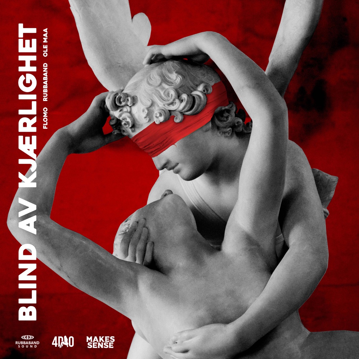 Blind Av Kjærlighet - Single by Rubbaband & Flomo album cover