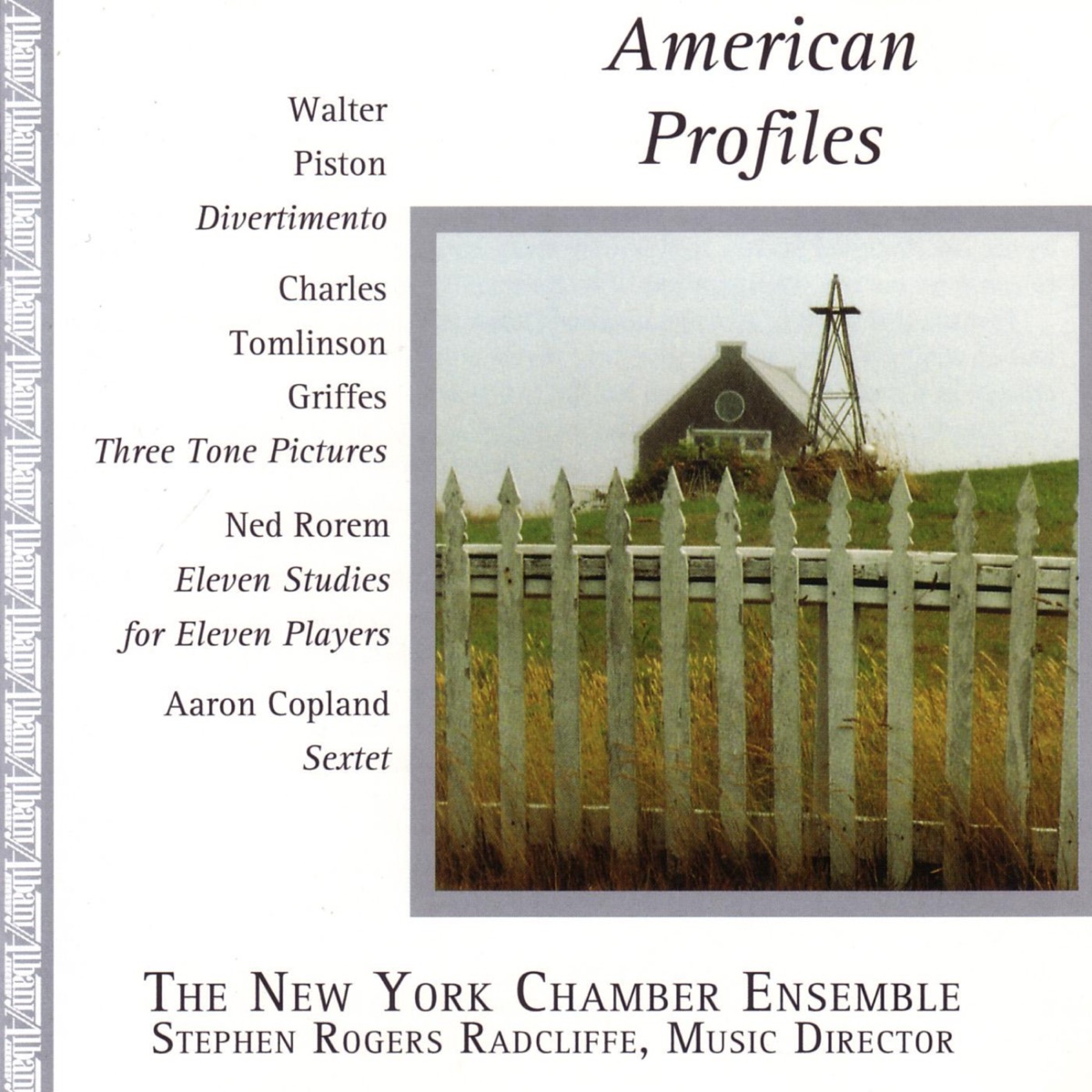 American Profiles by New York Chamber Ensemble & Stephen Radcliffe album cover