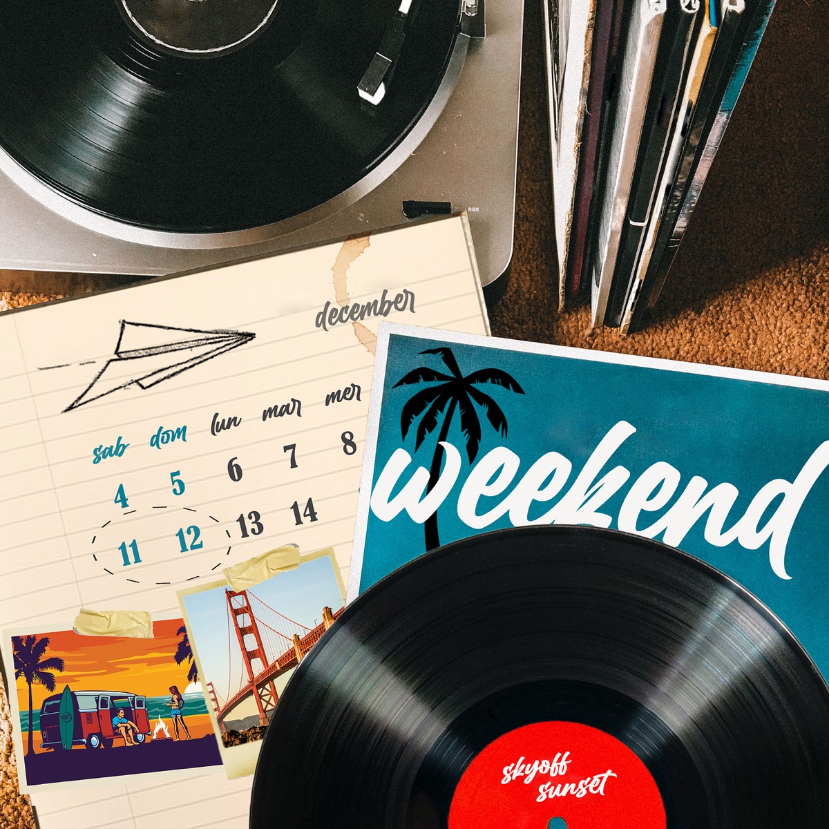 Weekend - Single by SkyOff & Sunset album cover
