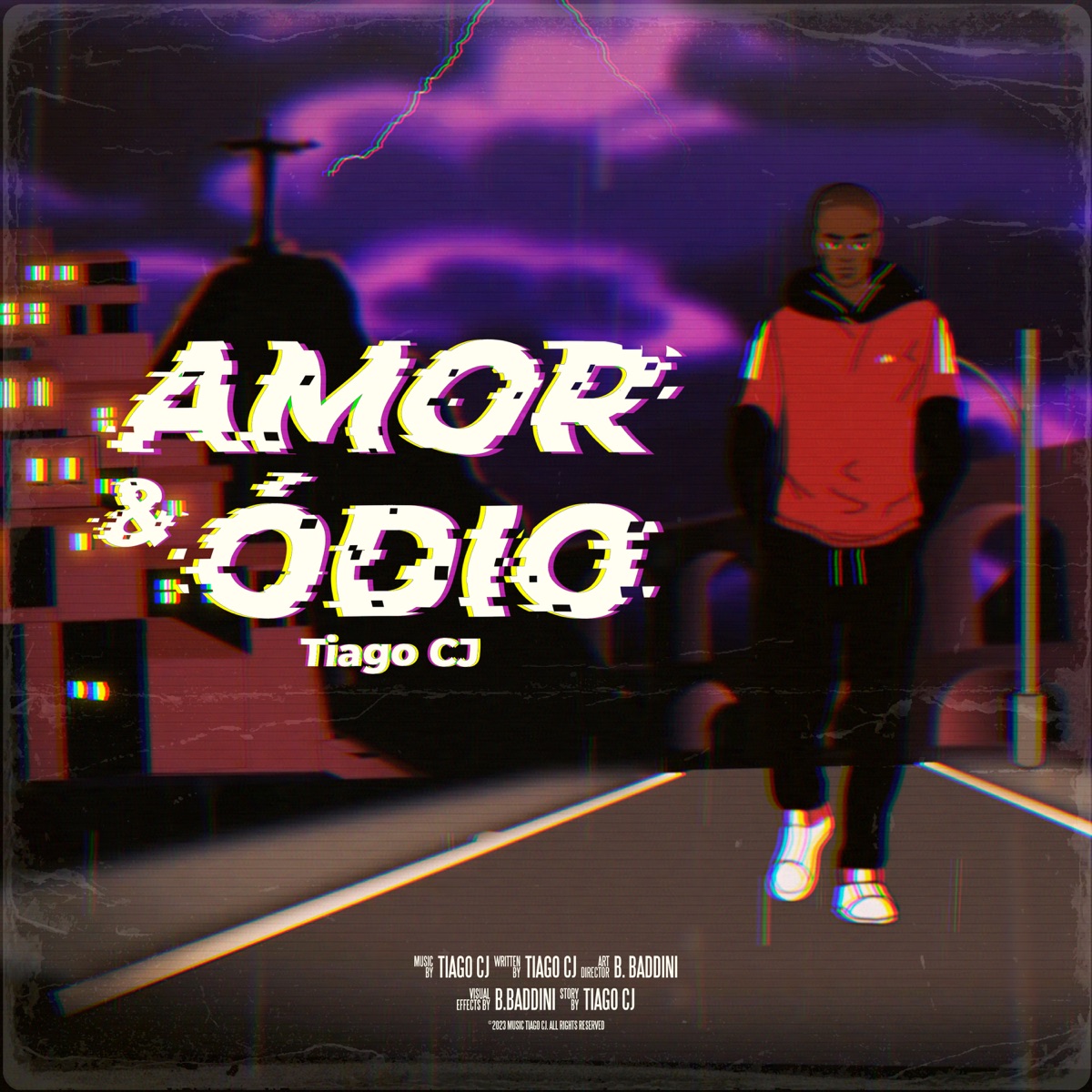 Amor & Ódio - Single by Tiago CJ & Cronus album cover