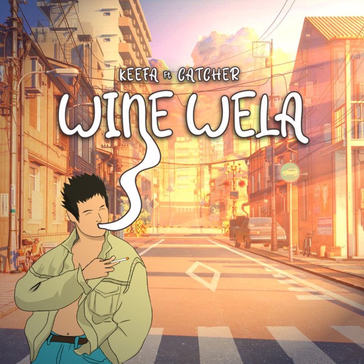 Wine Wela (feat. Catcher) - Single by Keefa album cover