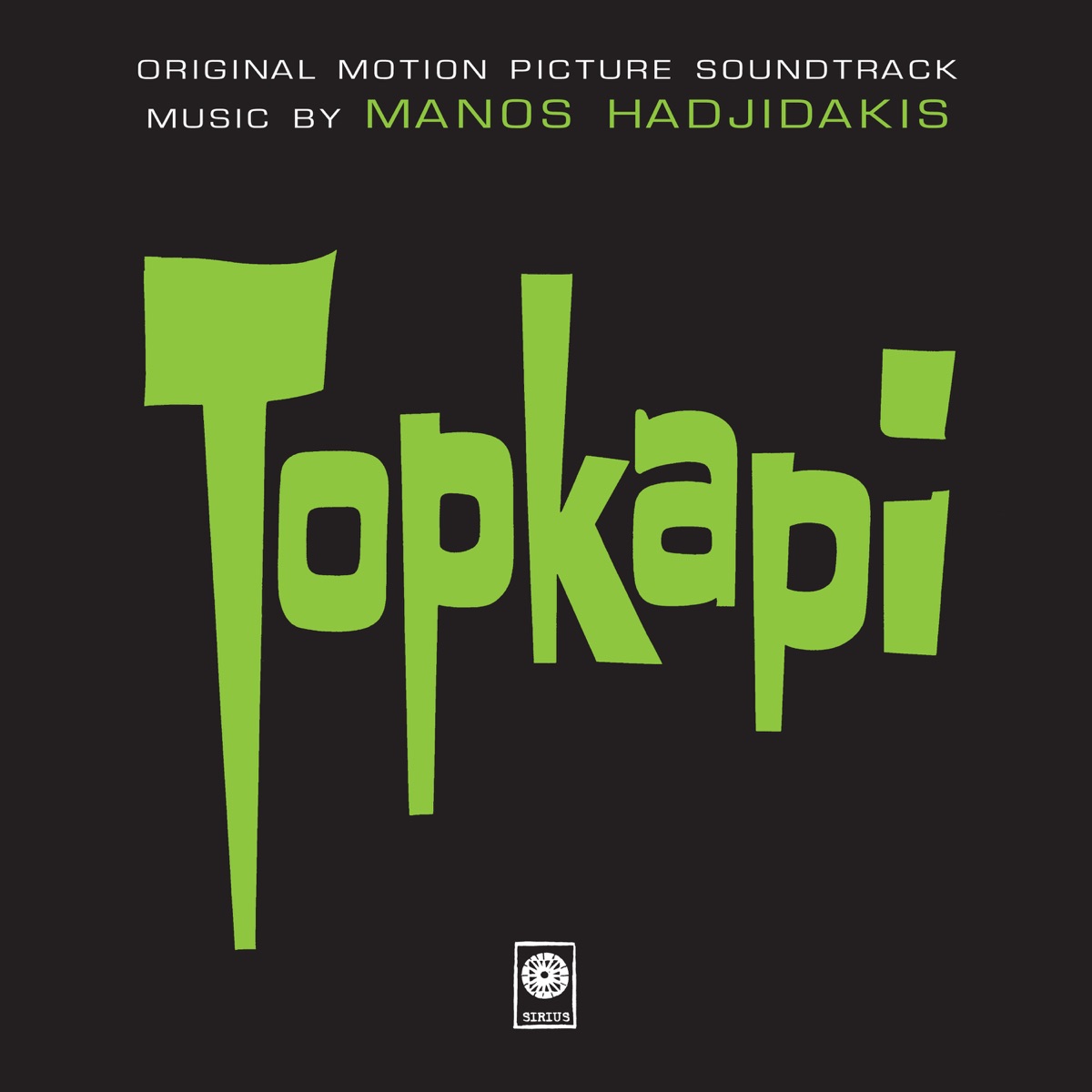 Topkapi (Original Soundtrack) by Manos Hadjidakis album cover