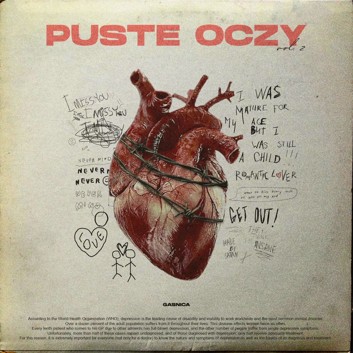 Puste Oczy vol. 2 by GAŚNICA album cover
