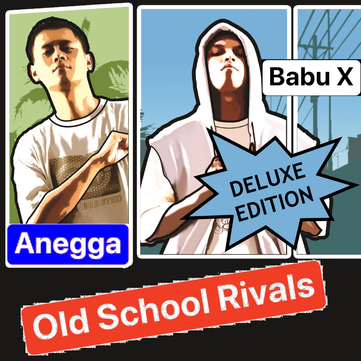 Old School Rivals (Deluxe Edition) [with Anegga] by Babu X album cover