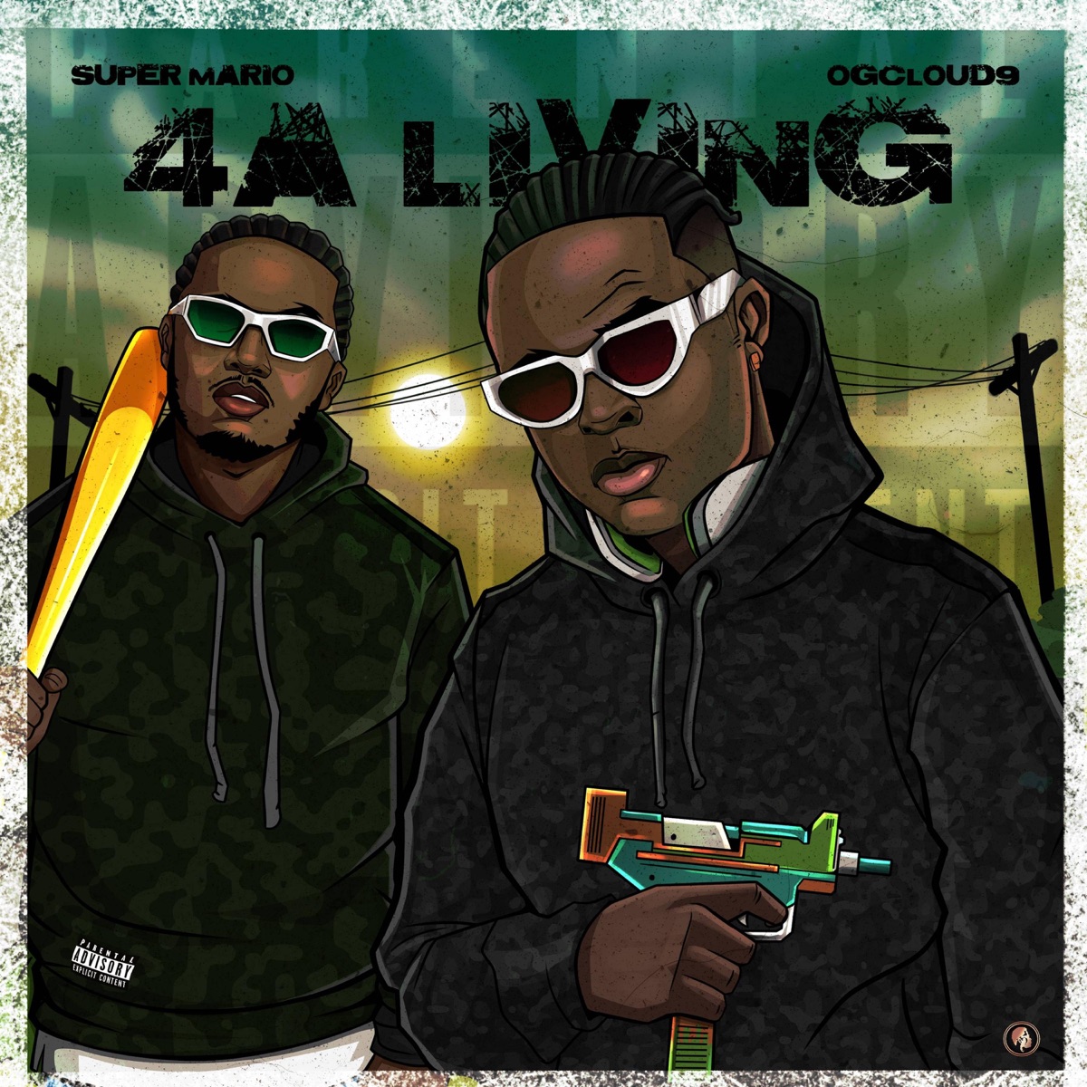 4A Living (feat. Super Mario) - Single by O.G Cloud9 album cover