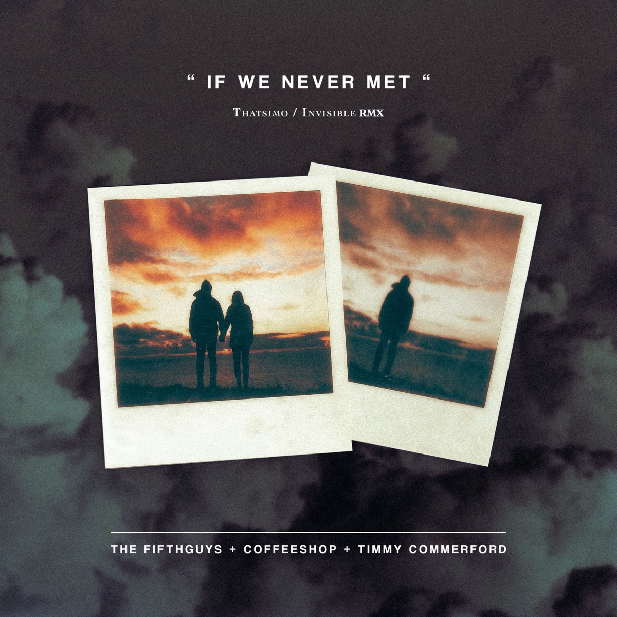 If We Never Met - Single by The FifthGuys, Coffeeshop & Timmy Commerford album cover