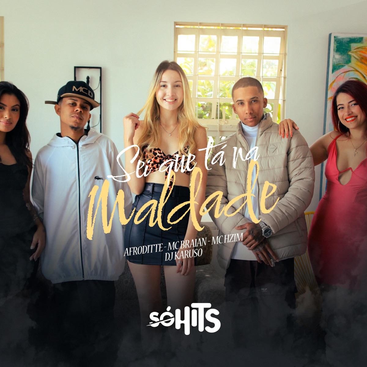 Sei Que Tá na Maldade (feat. DJ Karuso) - Single by MC BRAIAN, Afroditte & MC Hzim album cover