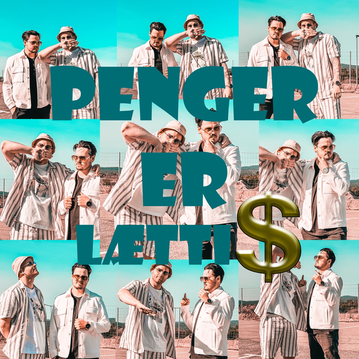 Penger Er Lættis - Single by Meludo & Oral Bee album cover